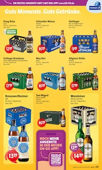Warsteiner im Getränke Hoffmann Prospekt "Aktuelle Angebote" mit 11 Seiten (Weiden (Oberpfalz))