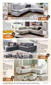 Couch im aktuellen Möbel Inhofer Prospekt (Augsburg) Couch im Möbel Inhofer Prospekt "Wohntrends zu günstigen Preisen!" mit 12 Seiten (Augsburg)