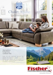 Aktueller Polstermöbel Fischer Möbel & Einrichtung Prospekt in Fridolfing und Umgebung, "Chalet Alpine - Sortiment 2024" mit 18 Seiten, 09.02.2025 - 16.02.2025