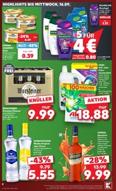 Vodka im Kaufland Prospekt in Bruchsal Aktueller Kaufland Prospekt mit Vodka, "Hier bin ich richtig", Seite 8