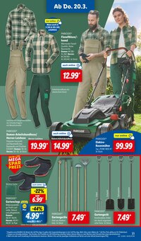Arbeitskleidung Angebot im aktuellen Lidl Prospekt auf Seite 43