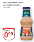 Schlemmersauce Cocktail Angebote von Knorr bei GLOBUS Ludwigshafen für 0,99 €