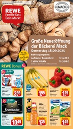 REWE Prospekt "Dein Markt", 24 Seiten, 15.09.2025 - 15.09.2025 Aktueller REWE Prospekt, "Dein Markt", mit Angeboten der Woche, gültig von 15.09.2025 bis 15.09.2025