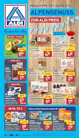 Aktueller ALDI Nord Prospekt mit Kerzen, "Aktuelle Angebote", Seite 1