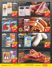 Aktueller Netto Marken-Discount Prospekt mit Bratwurst, "Aktuelle Angebote", Seite 9