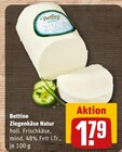 REWE - Ziegenkäse Natur Angebot im Prospekt Ziegenkäse Natur bei REWE im Prospekt "" für 1,79 €