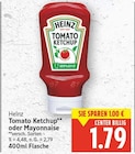 Tomato Ketchup von Heinz für 1,79 € bei E center im Angebot Tomato Ketchup von Heinz im aktuellen E center Prospekt