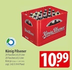 Kiste im Angebot bei famila Nordost in Kiel Kiste Angebote von König Pilsener bei famila Nordost Kiel für 10,99 €