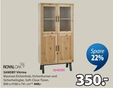 Sandby Vitrine im JYSK Prospekt Sandby Vitrine von Royal Oak im aktuellen JYSK Prospekt für 350,00 €