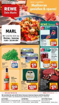 Aktueller REWE Prospekt (Marl) REWE Prospekt "Dein Markt" mit Seiten (Marl)