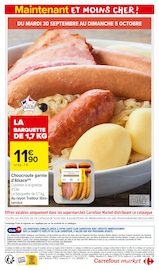 Choucroute Angebote im Prospekt "LA SÉLECTION DU BOUCHER" von Carrefour Market auf Seite 2