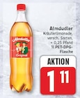 Kräuterlimonade von Almdudler für 1,11 € bei EDEKA im Angebot Kräuterlimonade von Almdudler im aktuellen EDEKA Prospekt