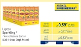 Sparkling von Lipton im aktuellen METRO Prospekt für 0,70 €