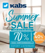 Kabs Prospekt für Hamburg mit 24 Seiten Kabs Prospekt für Hamburg: "Summersale", 24 Seiten, 29.07.2021 - 18.08.2021