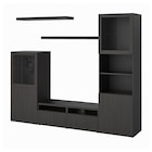 Aktuelles TV-Möbel, Kombination schwarzbraun Angebot bei IKEA in Friedrichshafen ab 563,98 €