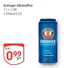 Alkoholfrei Angebote von Erdinger bei GLOBUS Neubrandenburg für 0,99 €