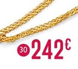 Collier maille palmier en promo chez E.Leclerc La Rochelle à 242,00 €