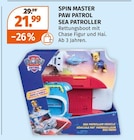 Paw Patrol Sea Patroller im Müller Prospekt Paw Patrol Sea Patroller von Spin Master im aktuellen Müller Prospekt für 21,99 €