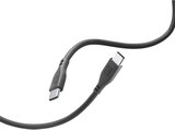 Softtouch USB-C auf USB-C, Ladekabel, 1,2 m, Schwarz von CELLULAR LINE im aktuellen MediaMarkt Saturn Prospekt für 8,00 €