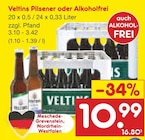 Pilsener im Angebot bei Netto Marken-Discount in Ahlen Pilsener Angebote von Veltins bei Netto Marken-Discount Ahlen für 10,99 €