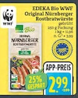 Original Nürnberger Rostbratwürste Angebote von EDEKA Bio WWF bei Marktkauf Altenburg für 2,99 €