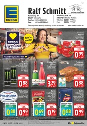 Aktueller EDEKA Supermarkt Prospekt in Schwerte und Umgebung, "Aktuelle Angebote" mit 24 Seiten, 28.07.2025 - 02.08.2025