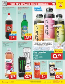 Cola im Netto Marken-Discount Prospekt "Aktuelle Angebote" mit 62 Seiten (Neumünster)