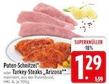 Aktuelles Puten-Schnitzel Angebot bei EDEKA in Ingolstadt ab 1,29 €