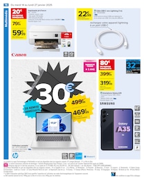 Offre Smartphone Samsung dans le catalogue Carrefour du moment à la page 78