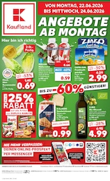 Kaufland Prospekt "Hier bin ich richtig", 67 Seiten, 22.06.2026 - 22.06.2026 Aktueller Kaufland Prospekt, "Hier bin ich richtig", mit Angeboten der Woche, gültig von 22.06.2026 bis 22.06.2026