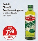 Olivenöl Gentile oder Originale von Bertolli im aktuellen V-Markt Prospekt für 7,99 €