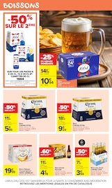 Promos Bière dans le catalogue "Carrefour market" de Carrefour Market Bière en promo dans le catalogue Carrefour Market à la page 38