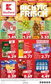 Cola im Kaufland Prospekt in Bad Mergentheim Aktueller Kaufland Prospekt mit Cola, "Aktuelle Angebote", Seite 1