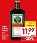 Jägermeister Angebote bei Netto Marken-Discount Meerbusch für 11,99 €