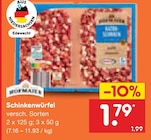 Schinkenwürfel bei Netto Marken-Discount im Prospekt "" für 1,79 €