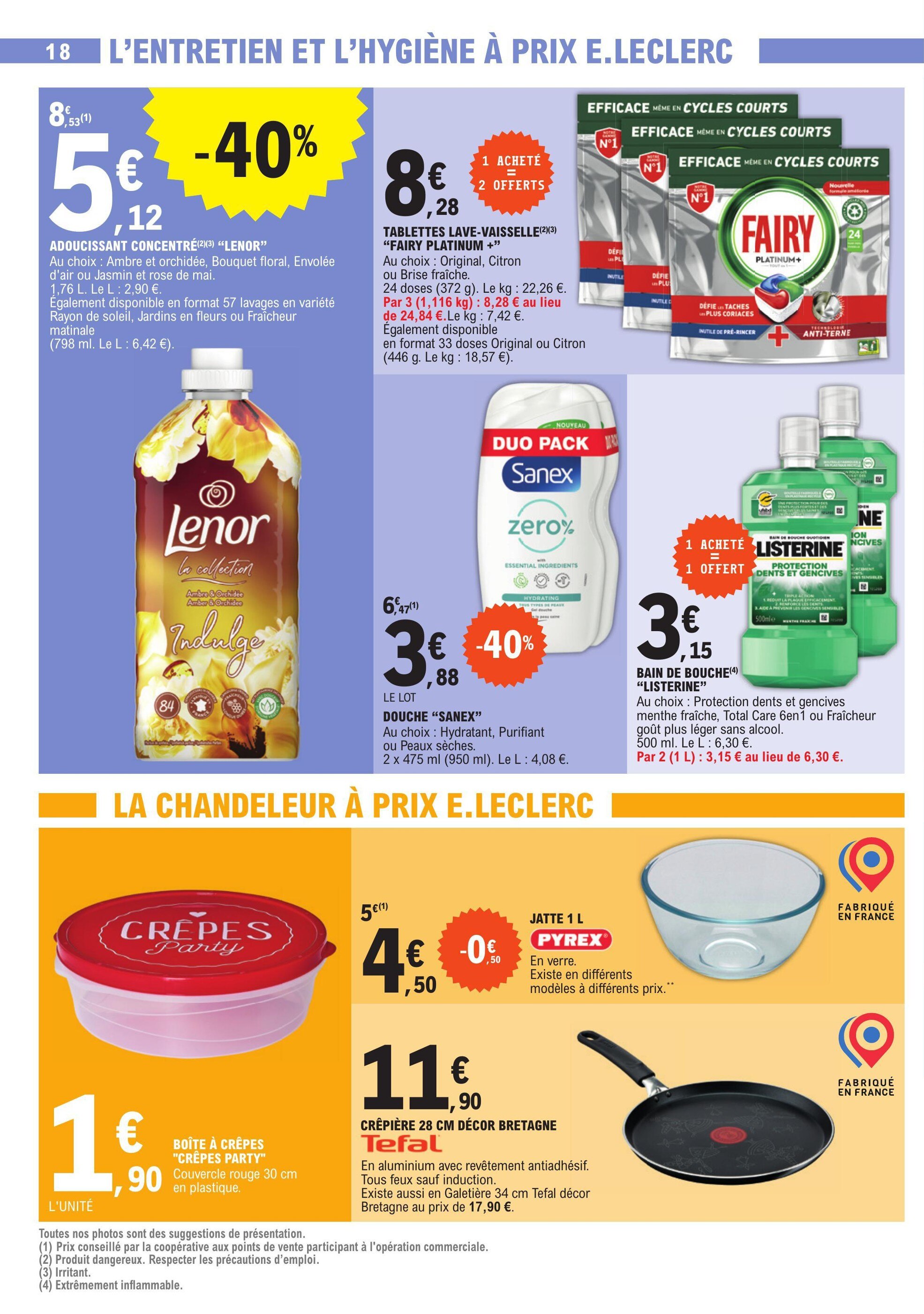 Promo Paic liquide vaisselle vinaigre et citron chez Auchan Supermarché