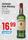 Irish Whiskey bei Trinkgut im Donauwörth Prospekt für 16,99 €