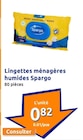 Lingettes ménagères humides - Spargo à 0,82 € dans le catalogue Action