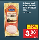 Aktuelles Original polnische Krakauer Angebot bei Netto Marken-Discount in Hildesheim ab 3,33 €