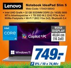 Notebook IdeaPad Slim 5 Angebote von Lenovo bei expert Kempten für 749,00 €