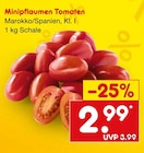Aktuelles Minipflaumen Tomaten Angebot bei Netto Marken-Discount in Krefeld ab 2,99 €