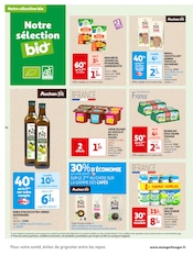 Promos Beurre bio dans le catalogue "MES 25 JOURS Auchan" de Auchan Hypermarché à la page 34