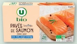 Pavés de saumon surgelés - U BIO en promo chez U Express Poitiers à 6,92 €