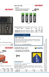 Varta Angebot & Preis im aktuellen Conrad Electronic Prospekt Varta Angebot im aktuellen Conrad Electronic Prospekt auf Seite 571