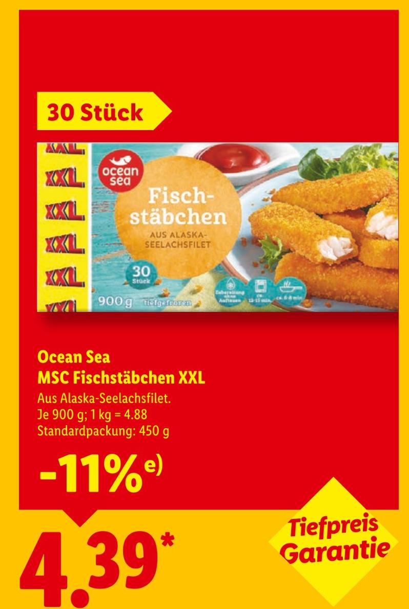 MSC Fischstäbchen XXL