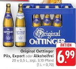 Pils Angebote von Oettinger bei EDEKA Bensheim für 6,99 €
