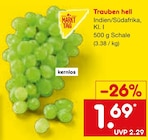 Trauben hell Angebote von Markttag bei Netto Marken-Discount Saarbrücken für 1,69 €