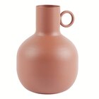 Vase métal terracotta H.15cm à Maxi Bazar dans Cannes Vase métal terracotta H.15cm à Maxi Bazar dans Cannes