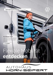 Werkstatt & Auto Prospekt von Volkswagen Großkoschen Volkswagen Prospekt: "Flexible Mobilität entdecken", 1 Seite, 01.02.2023 - 28.02.2023