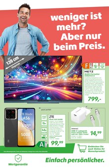 Fernseher im aktuellen EP: Prospekt (Kerpen (Kolpingstadt)) Fernseher im EP: Prospekt "weil Qualität entscheidet." mit 12 Seiten (Kerpen (Kolpingstadt))